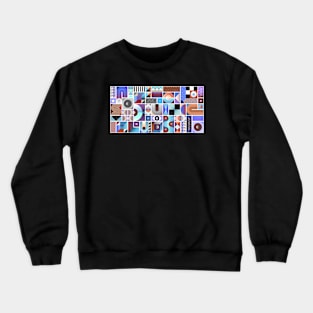 abstract pattern Crewneck Sweatshirt